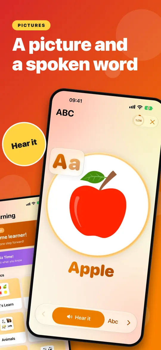 First words: ABC Learning, picture 2